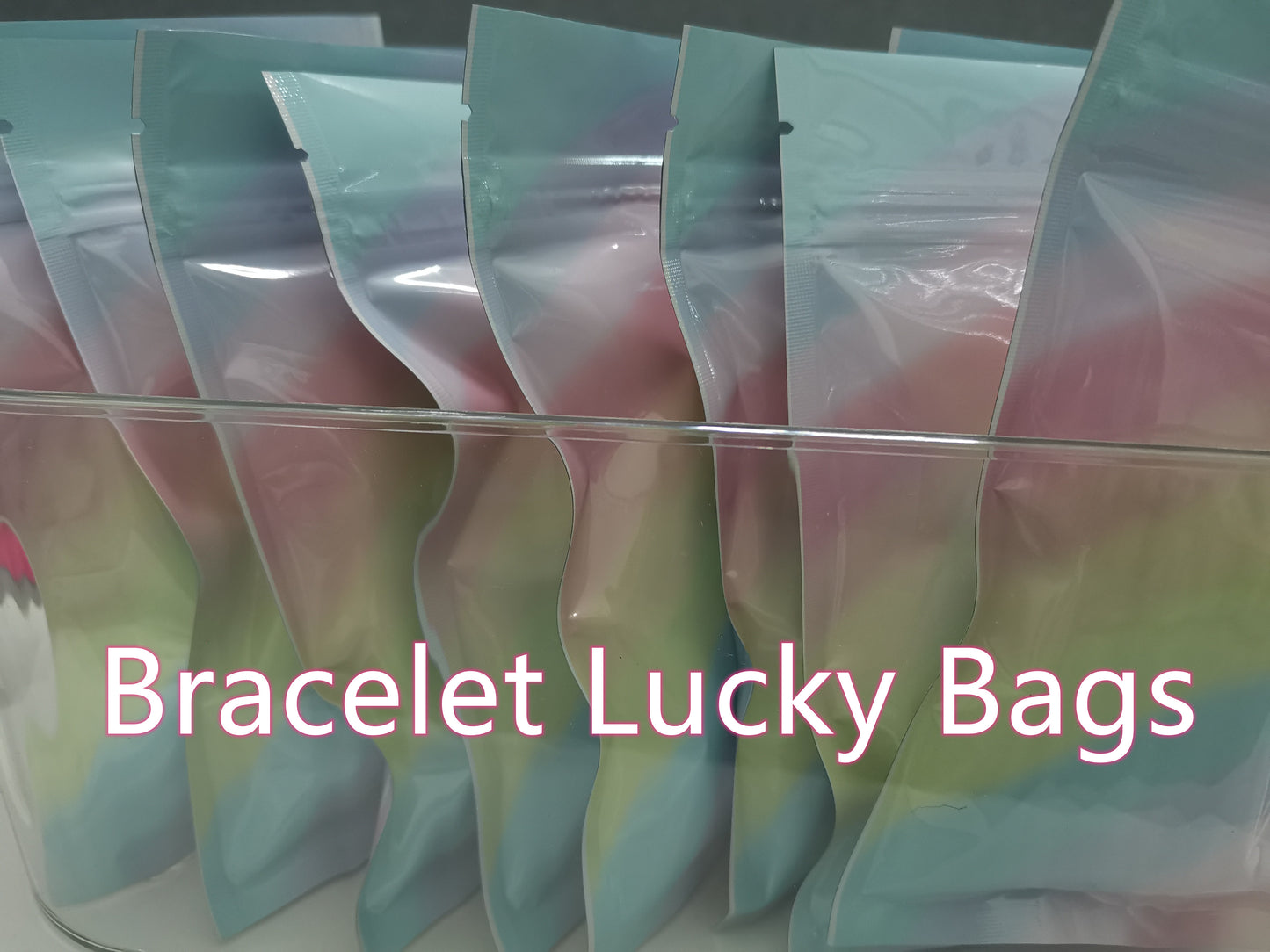 Glass Bead Bracelets Lucky Bags（Chance to win free bags）...Open in live stream(Shipping about 6-12days)