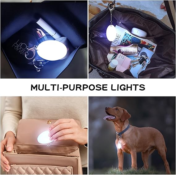 Purse Light Handbag Light with Automatic Sensor Bed Lamp Heart Light Gift Ideas Purse Must Haves Women